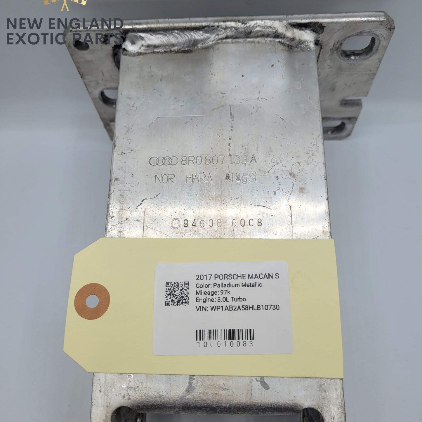 2015-2018 PORSCHE MACAN FRONT LEFT IMPACT BEAM SUPPORT- 8R0807133A