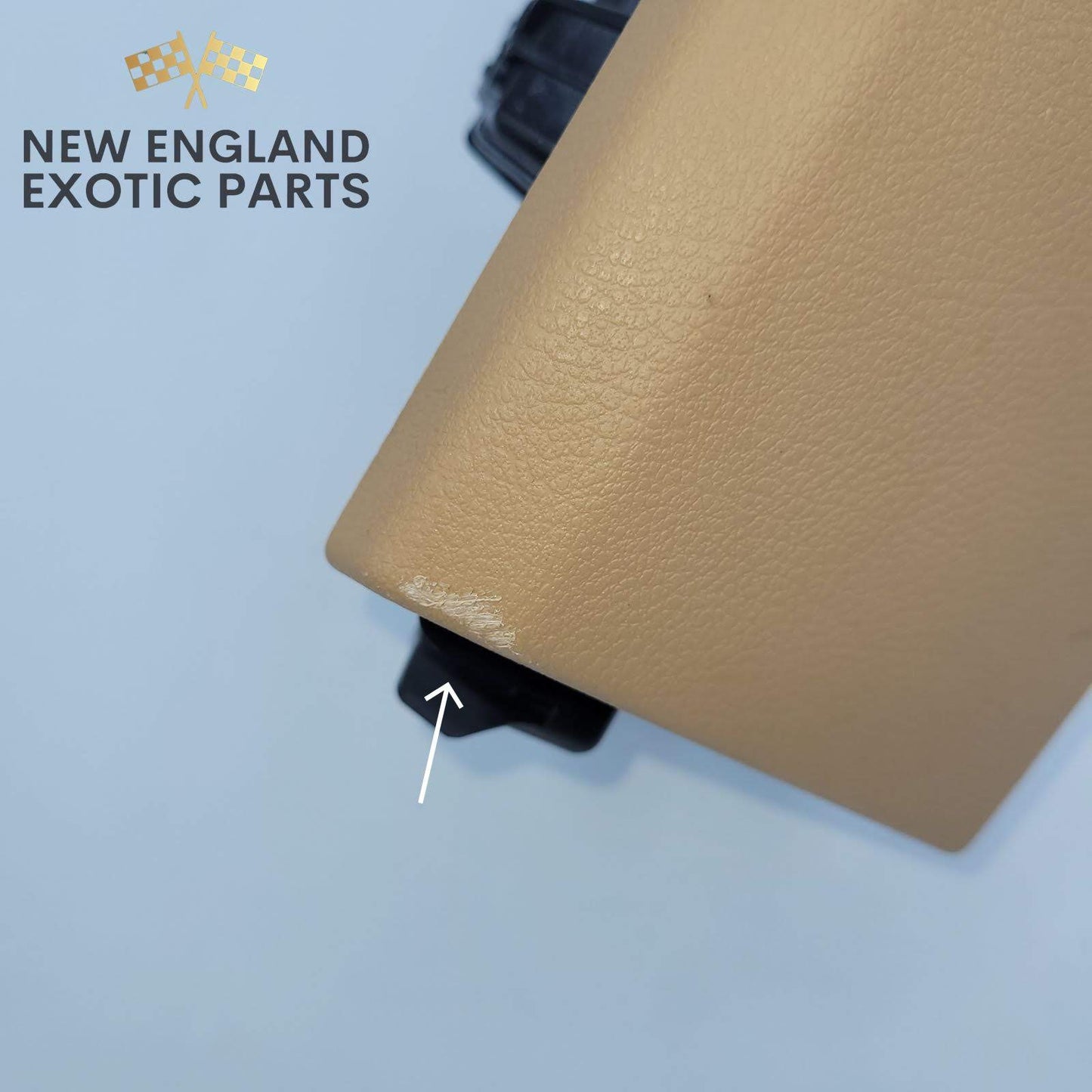 2015-2018 PORSCHE MACAN FRONT SEAT LOWER STORAGE TRAY/ DRAWER BEIGE - 8K0882601