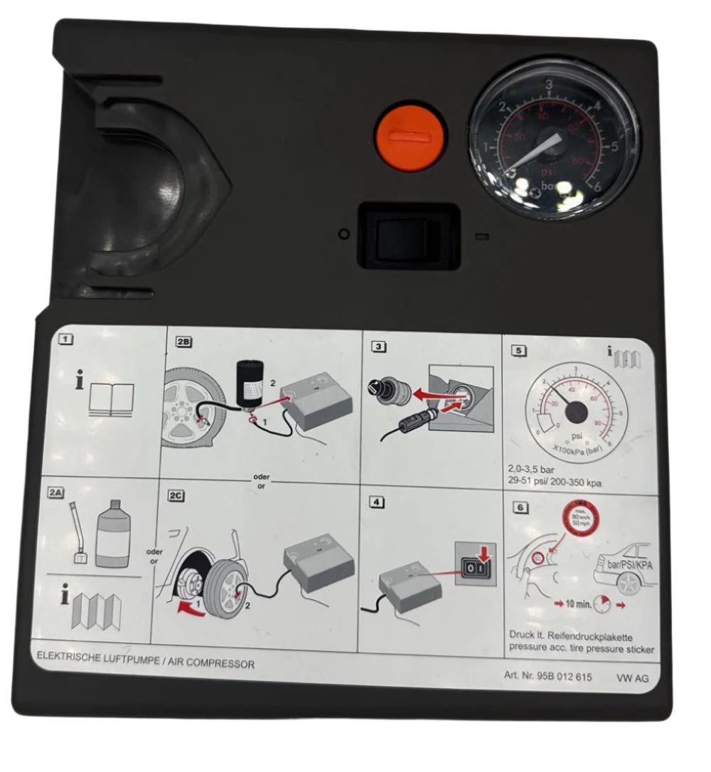 PORSCHE MACAN TIRE COMPRESSOR - 95B012615