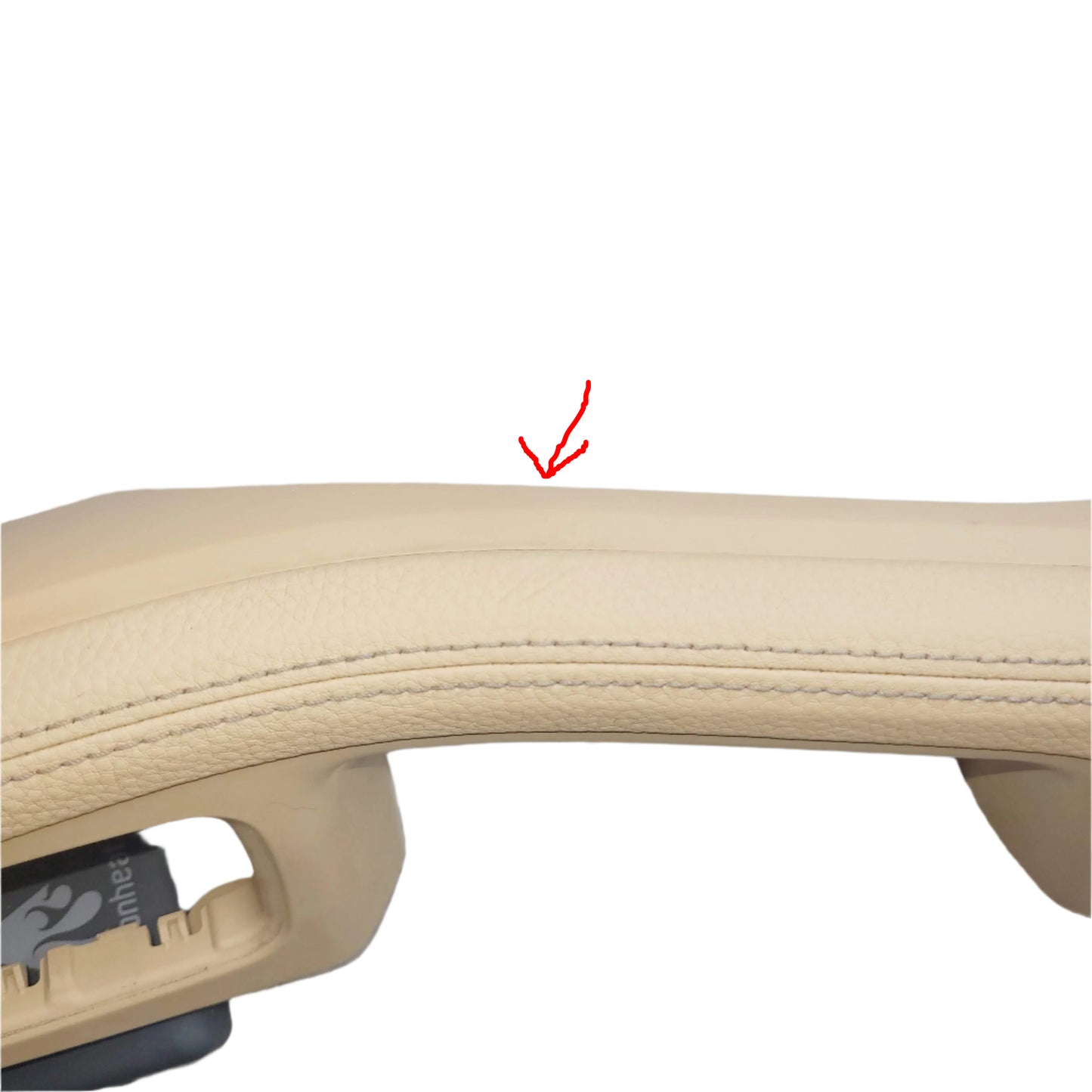 2015-2018 PORSCHE MACAN FRONT LEFT (DRIVER'S SIDE) DOOR ARMREST BEIGE