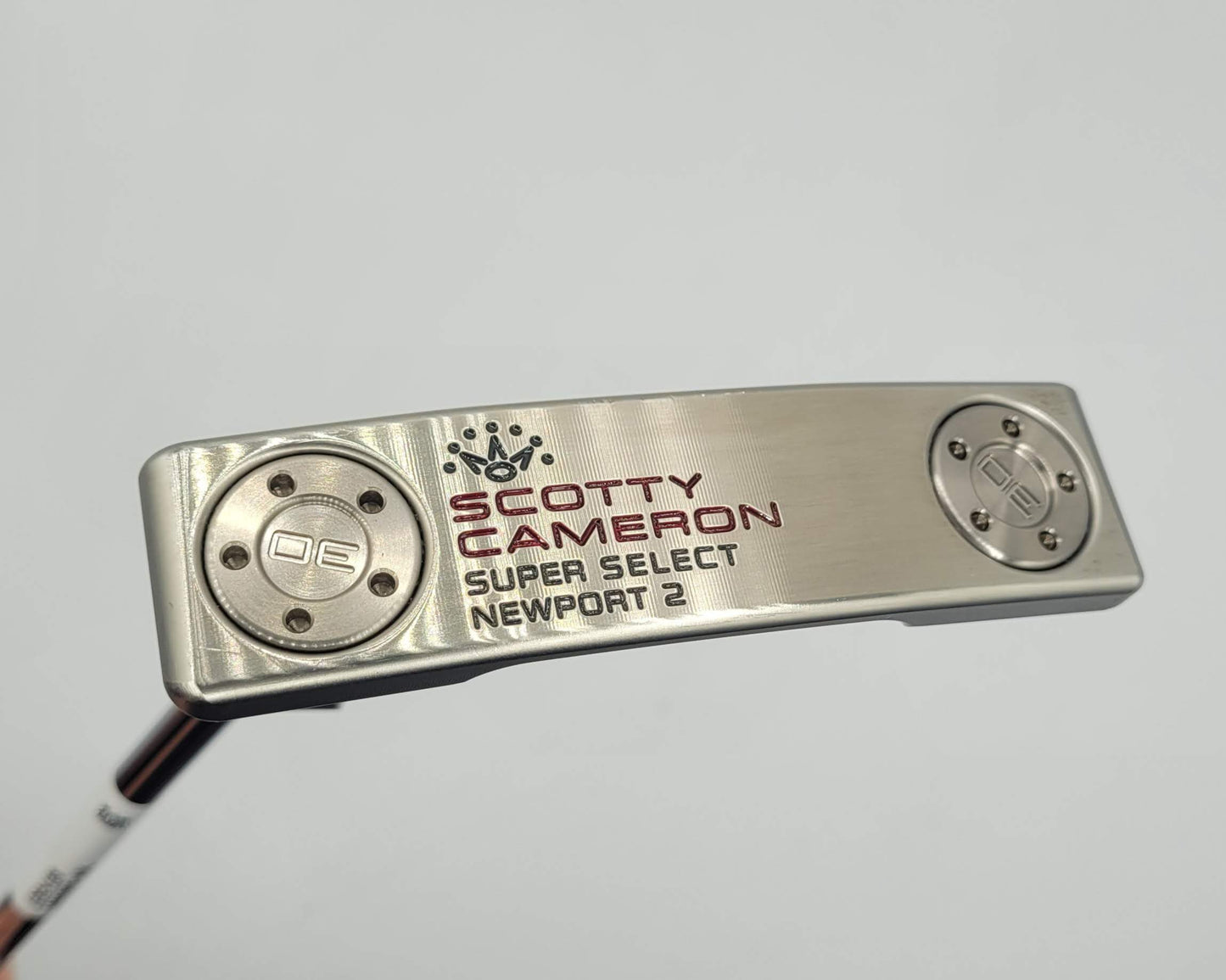 SCOTTY CAMERON SUPER SELECT NEWPORT 2 PUTTER LEFT HANDED 35" Excellent