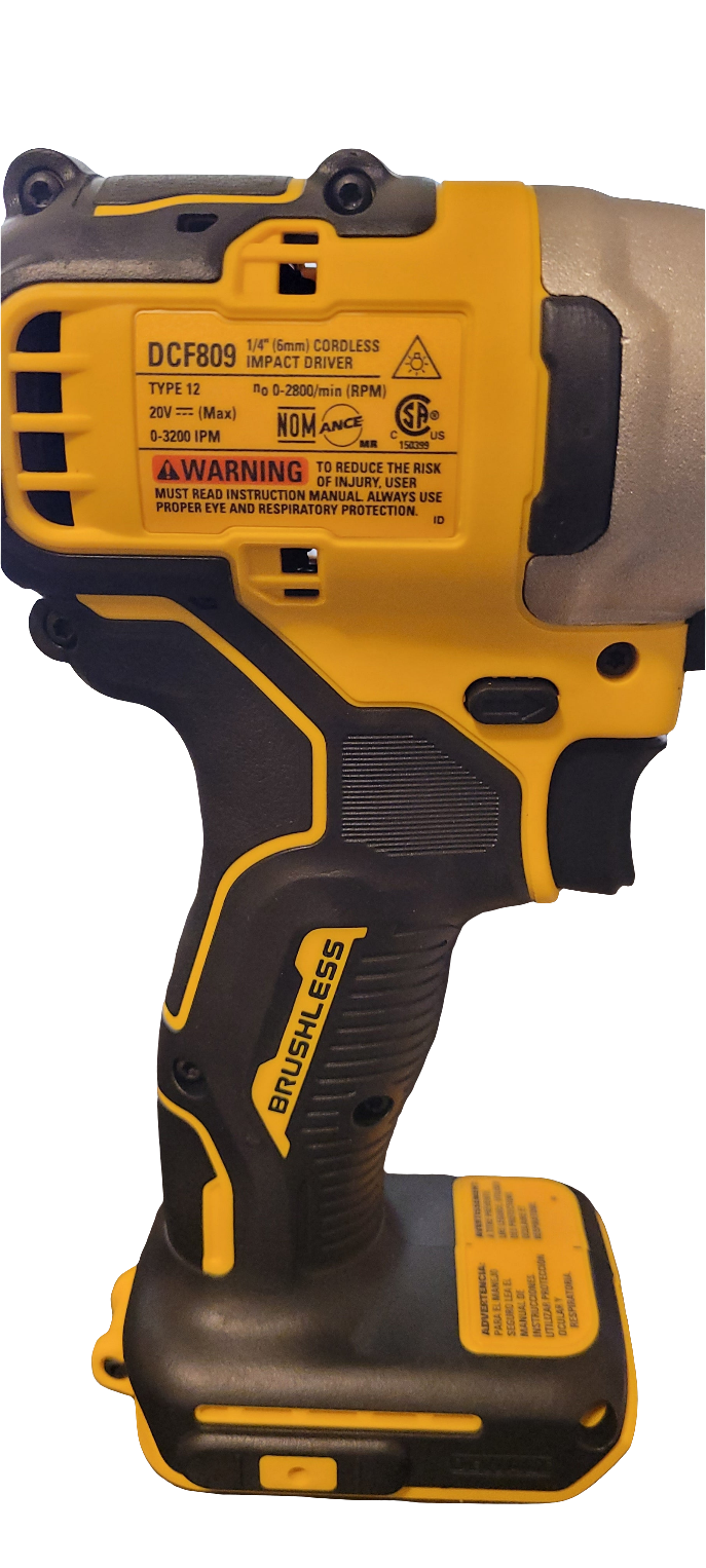 DEWALT ATOMIC BRUSHLESS IMPACT DRIVER DCF809 NEW