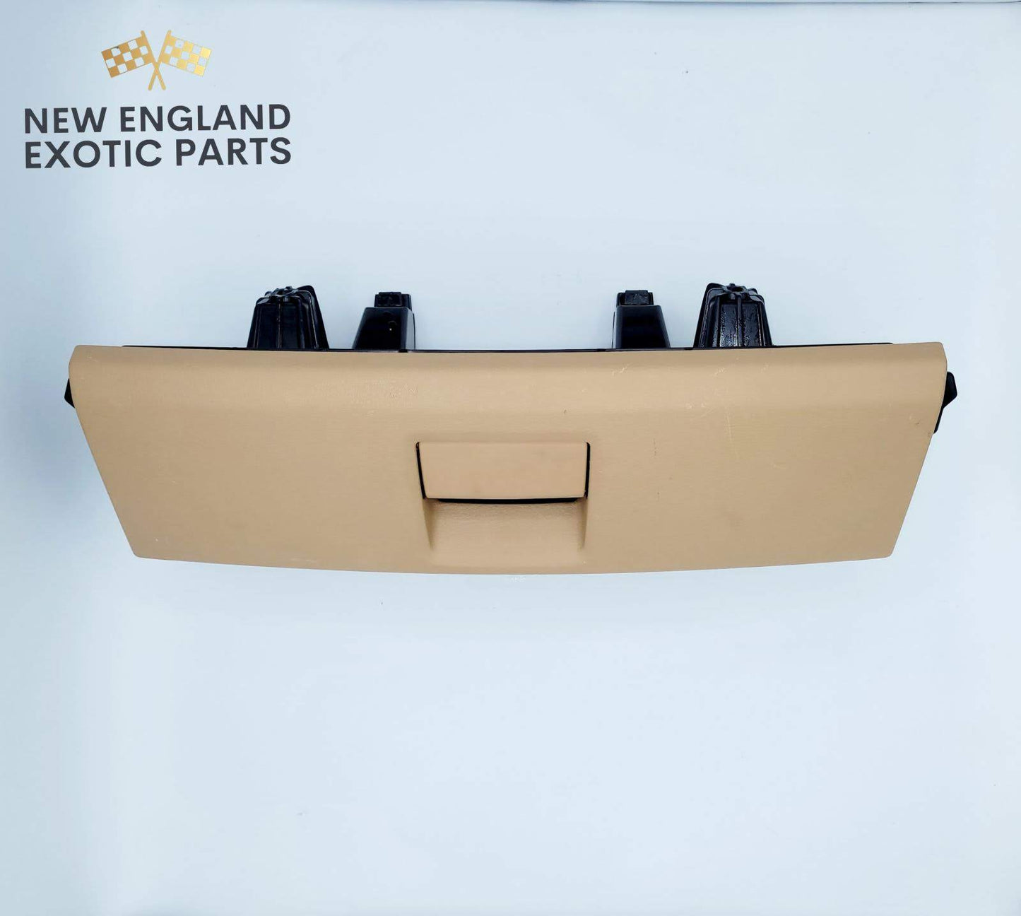 PORSCHE MACAN FRONT SEAT LOWER STORAGE BIN/ TRAY BEIGE - 8K0882601