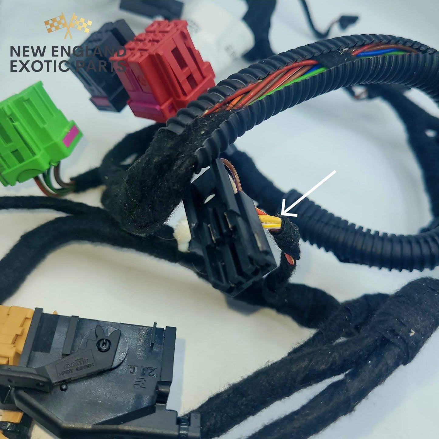 2015-2018 PORSCHE MACAN FRONT RIGHT SEAT WIRING HARNESS - 95B971364R