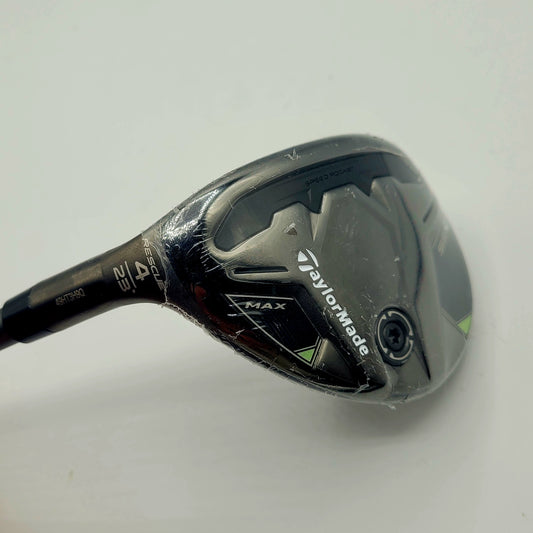 NEW TAYLORMADE QI35 MAX 4 HYBRID RESCUE FUJIKURA AIRSPEEDER R FLEX LEFT HANDED