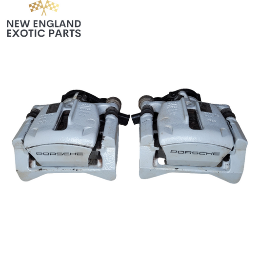 2015-2018 PORSCHE MACAN S 3.0L REAR BRAKE CALIPER SET - 95B615405E, 95B615406E