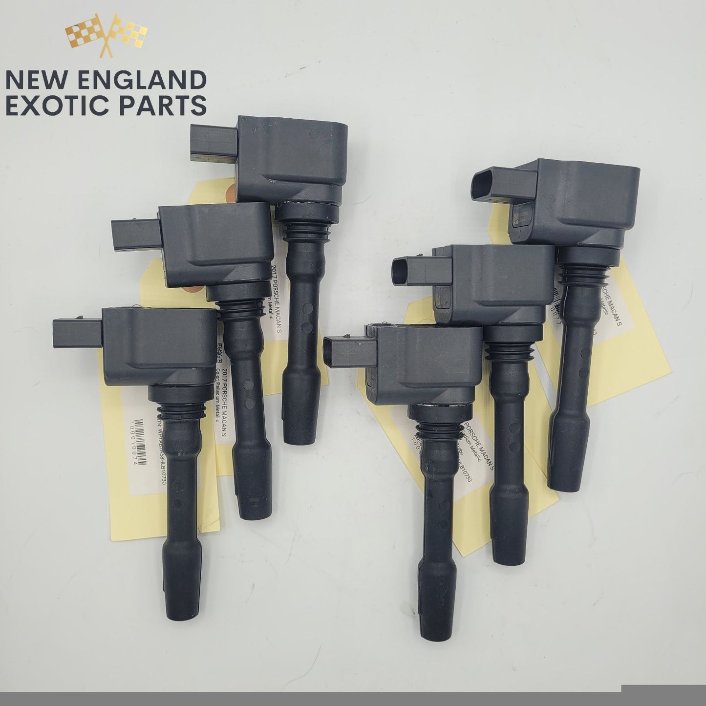 2015-2018 PORSCHE MACAN S 95B 3.0L V6 IGNITION COIL PACK SET (6) OEM - 94660210402