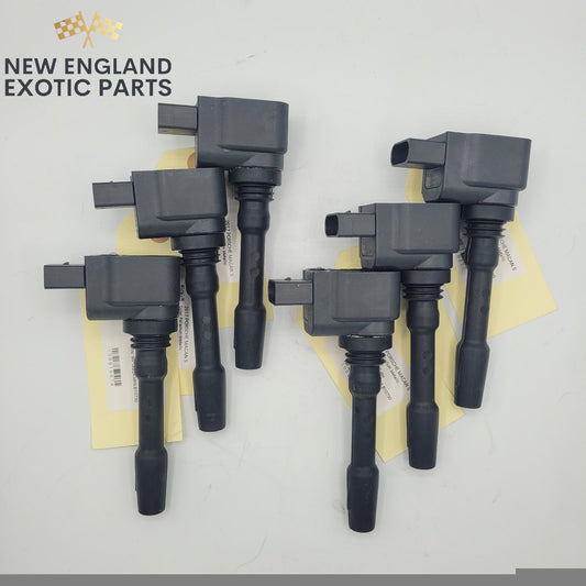 2015-2018 PORSCHE MACAN S 95B 3.0L V6 IGNITION COIL PACK SET (6) OEM - 94660210402