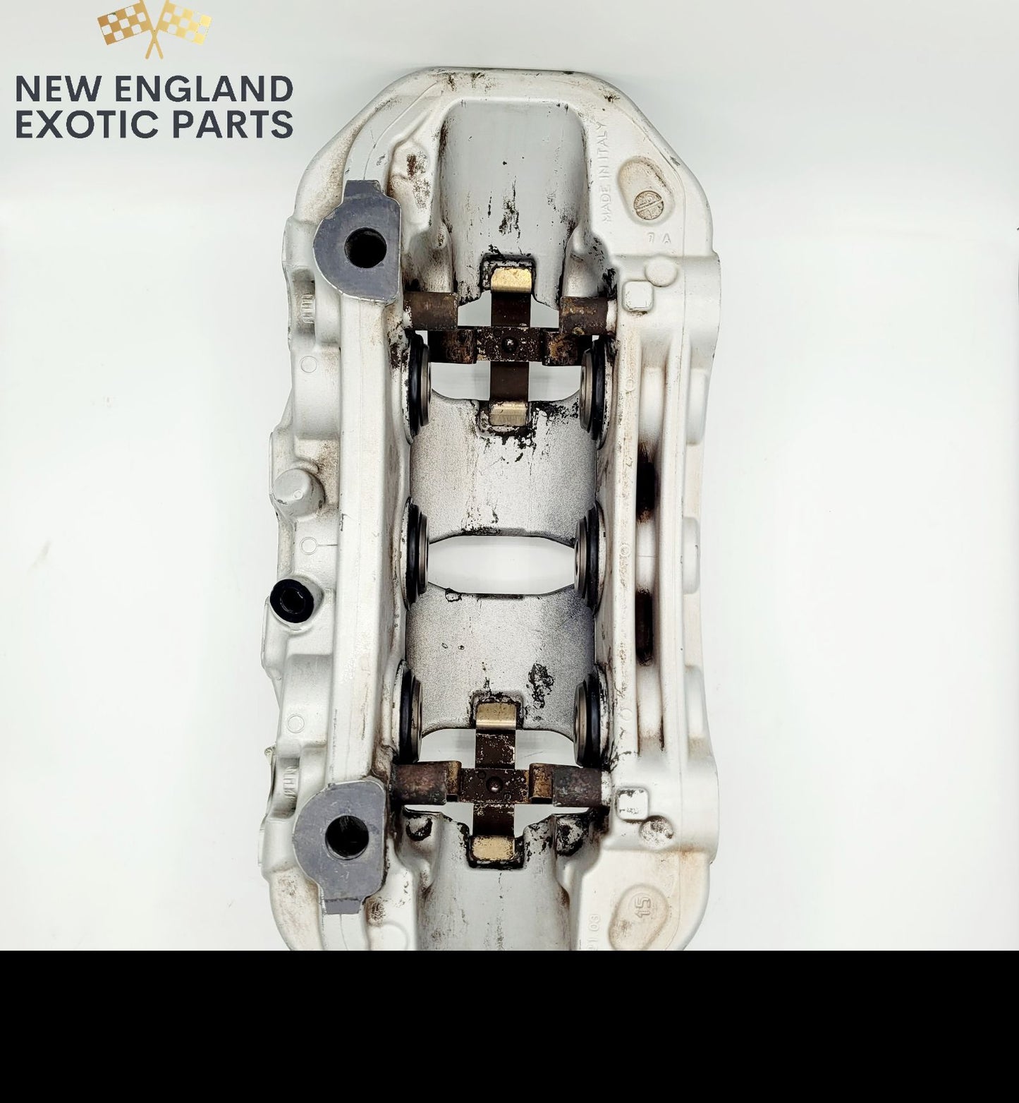 2015-2018 PORSCHE MACAN S 3.0L FRONT BREMBO BRAKE CALIPERS SET - 95B615105R, 95B615105L