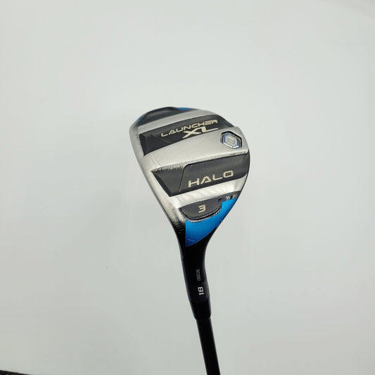 CLEVELAND HALO XL LAUNCHER 3 HYBRID PROJECT X CYPHER STIFF LEFT HANDED + HEADCOVER