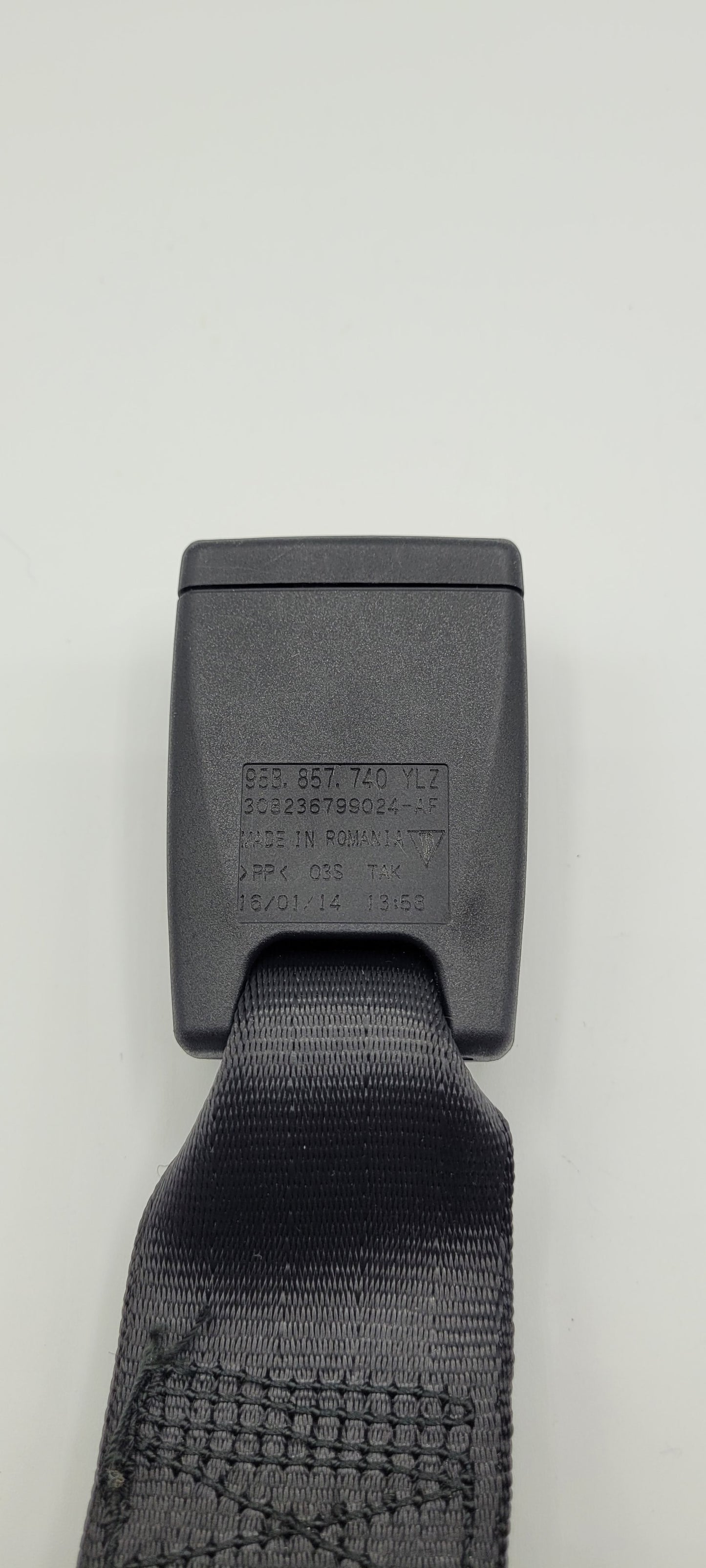 Porsche Macan Rear Seatbelt Buckle -  95B857740 YLZ