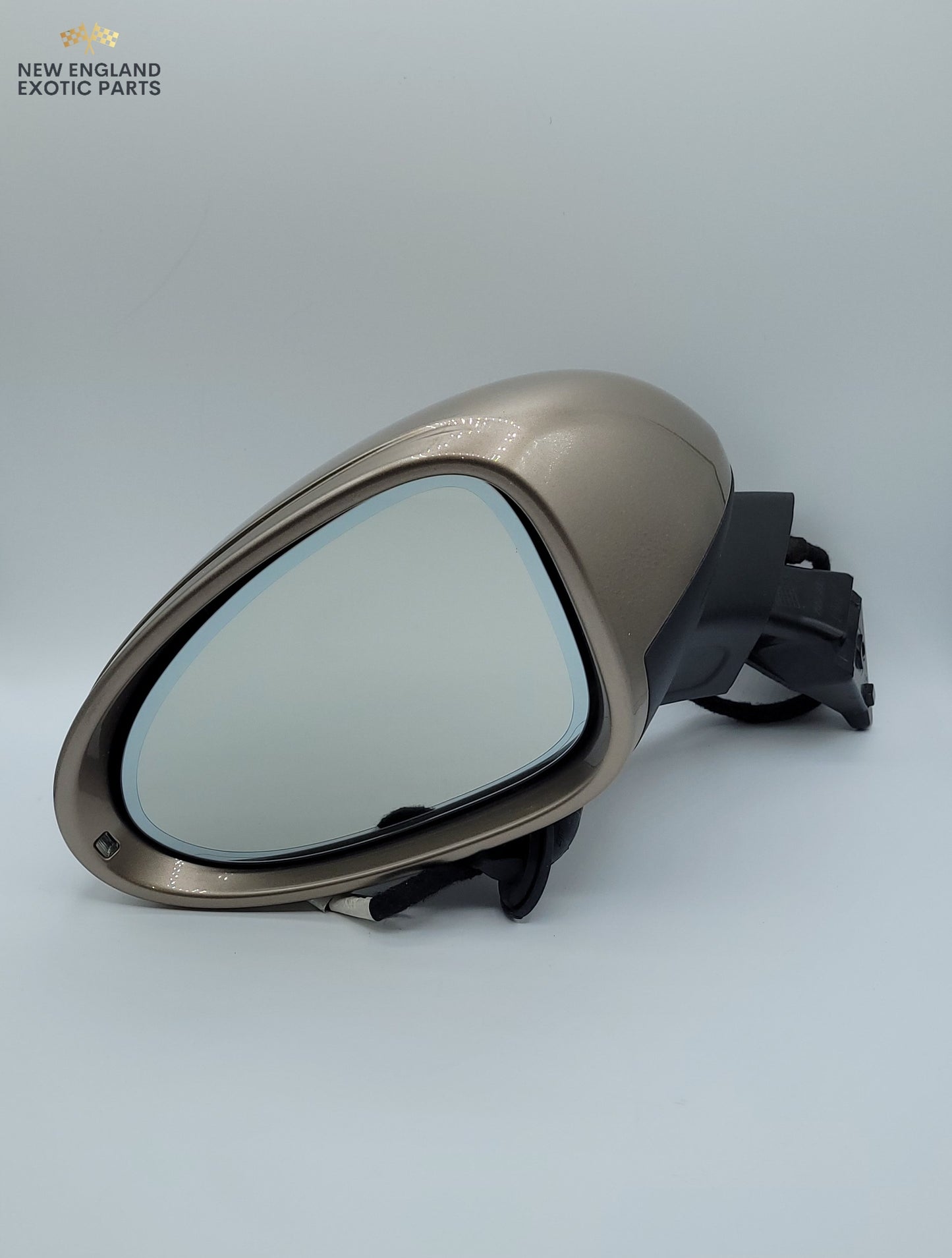 2015 -2018 Porsche Macan Left Sider Wing View Mirror - PALLADIUM METALLIC