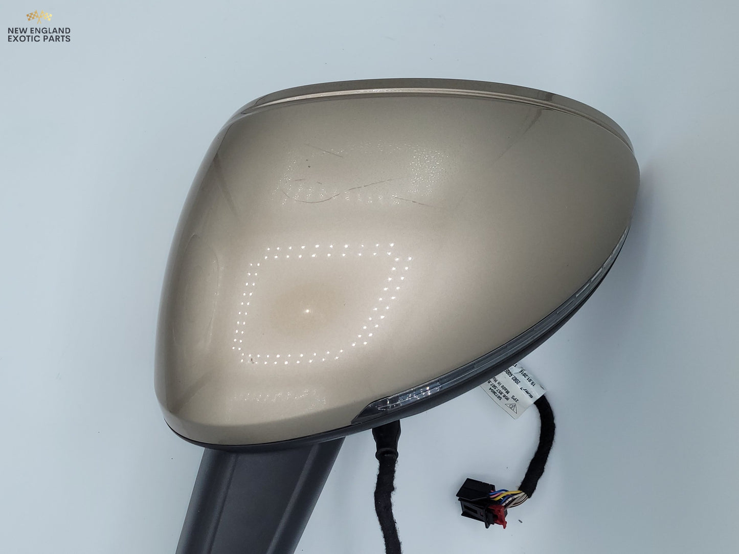 2015 -2018 Porsche Macan Left Sider Wing View Mirror - PALLADIUM METALLIC